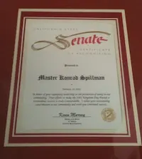 GMA State Senate award