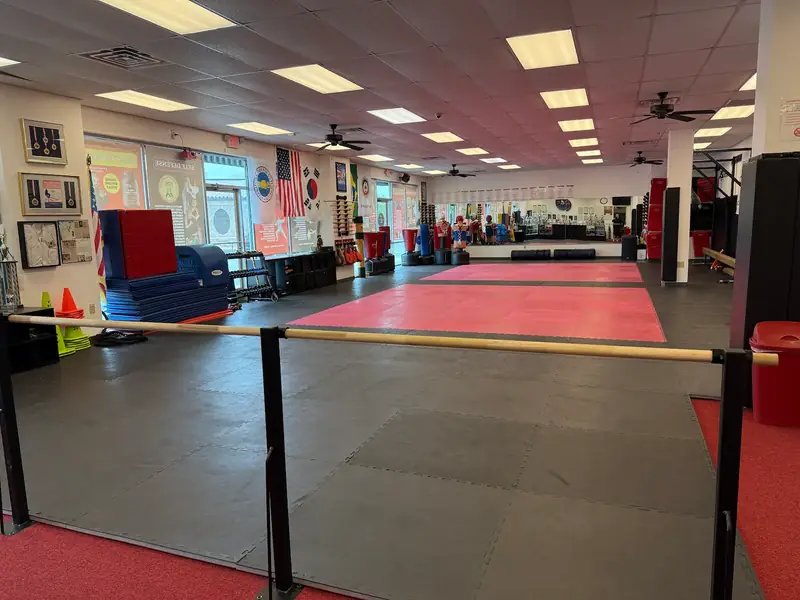 The main training floor at GMA in Gallatin, TN, used for TaeKwonDo, HapKiDo and Kung Fu