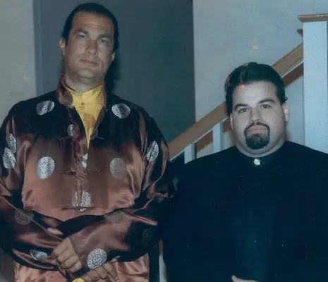 Professor Konrado with Steven Seagal