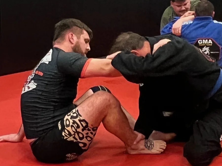 No-gi grappling training at GMA Jiu Jitsu in Gallatin, TN